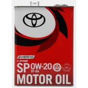 TOYOTA Моторное масло 0W20 SP/GF-6A  4л.(08880-13205)