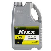 Масло Моторное KIXX HD SAE 15W-40 API CF-4/SG (6 л)